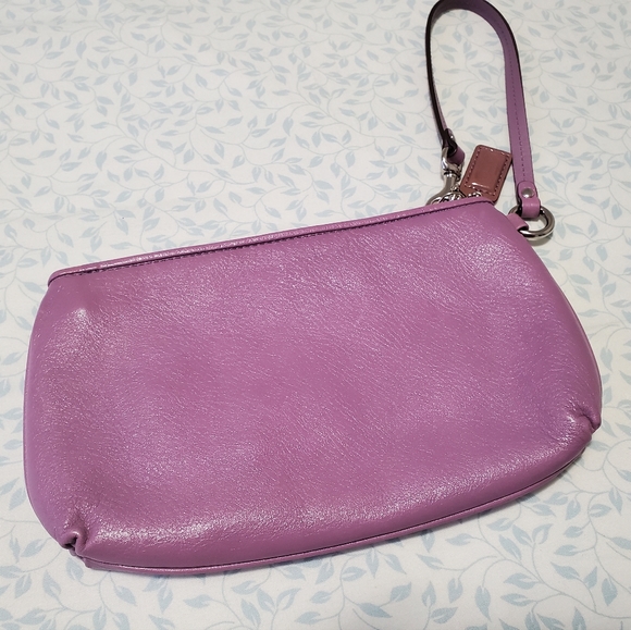 COACH Wristlet/Clutch Purse - Mauve/Purple - Picture 2 of 7